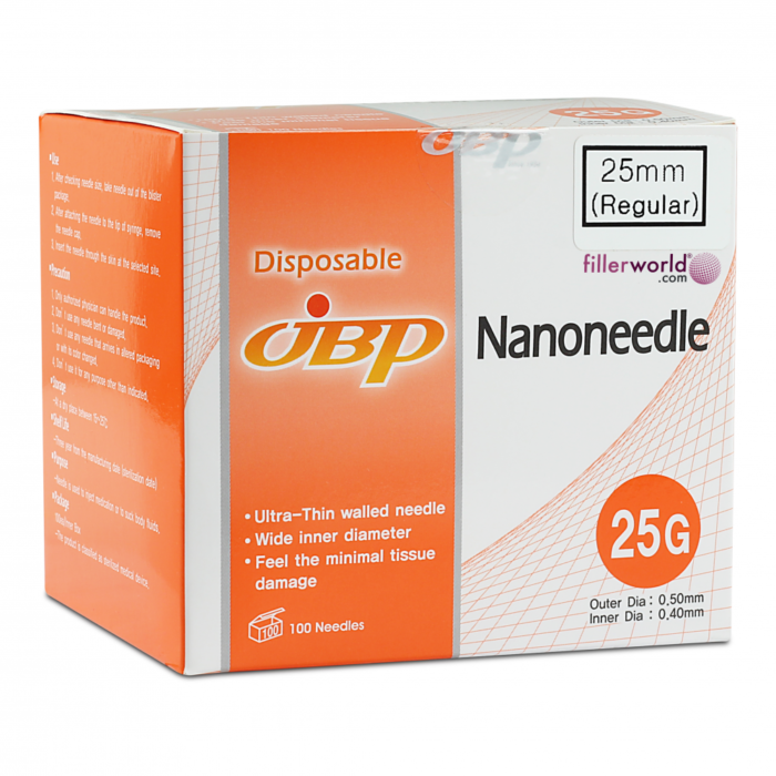 Jbp Nanoneedle 25G 25mm Regular