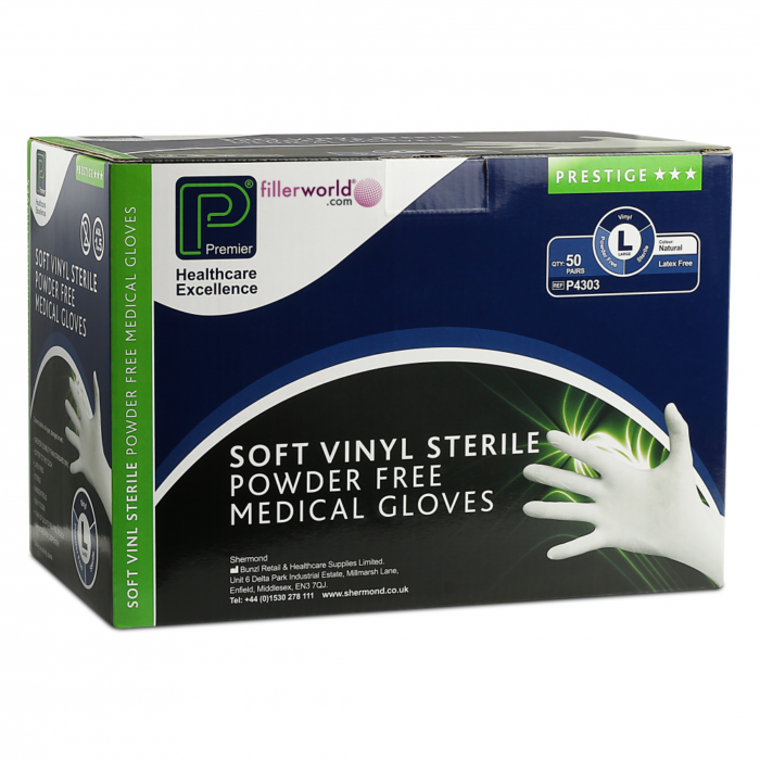 Soft Vinyl Powder Free Gloves Large