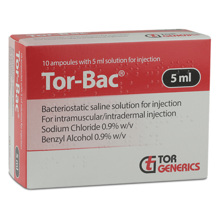 Tor-bac Bacteriostatic Saline Solution for Injection